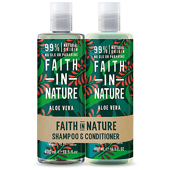 Faith in Nature Shampoing & Apres-Shampoing à l'Aloe Vera