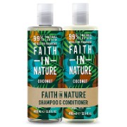 Faith in Nature Shampoing & Après-Shampoing à la Noix de Coco