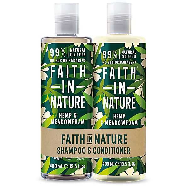 Faith in Nature Shampoing & Apres-Shampoing Chanvre & Limanthe