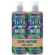 Faith in Nature Duo Gel Douche & Bain Lavande & Géranium