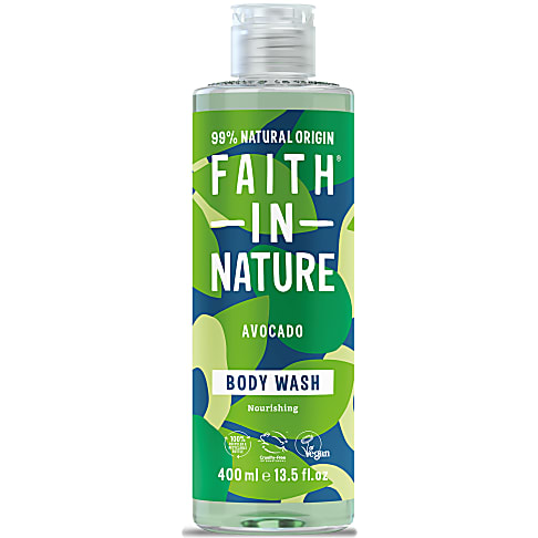 Faith in Nature Gel Douche à l'Avocat - 400ml