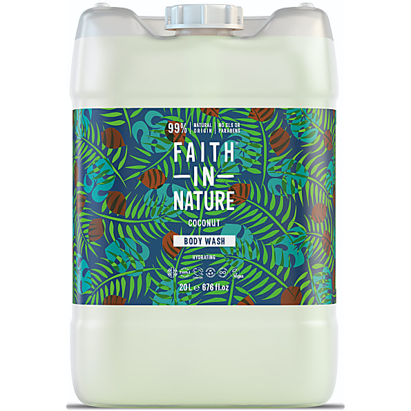 Faith in Nature Gel Douche & Bain à la Noix de Coco - 20L