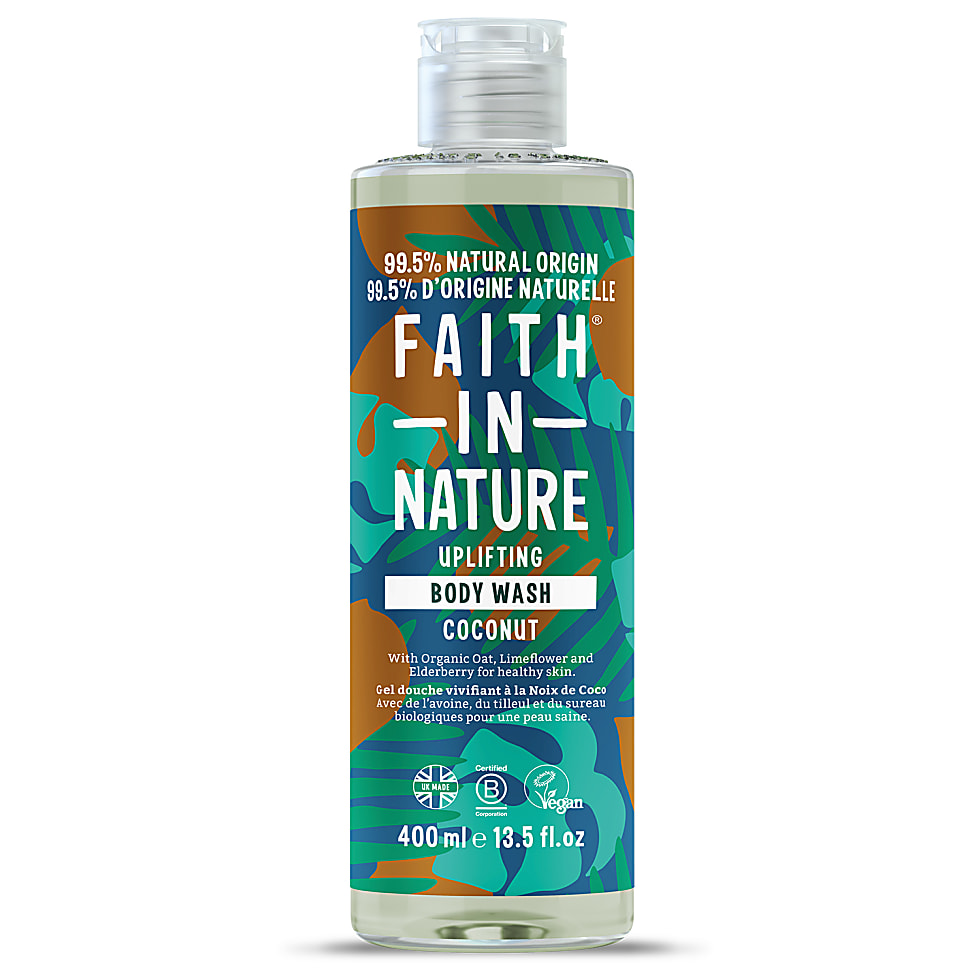 Faith in Nature Gel Douche et Bain à la Noix de Coco
