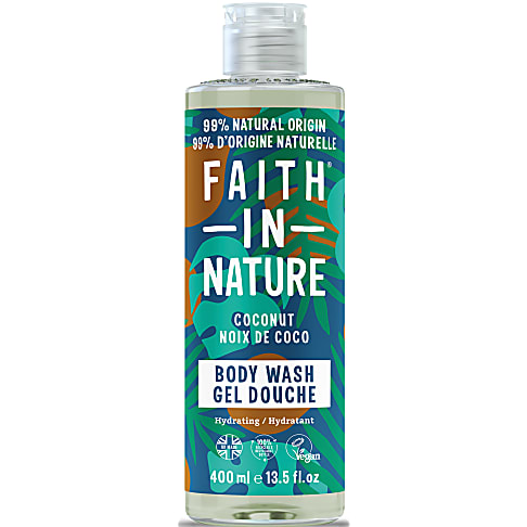 Faith in Nature Gel Douche et Bain à la Noix de Coco