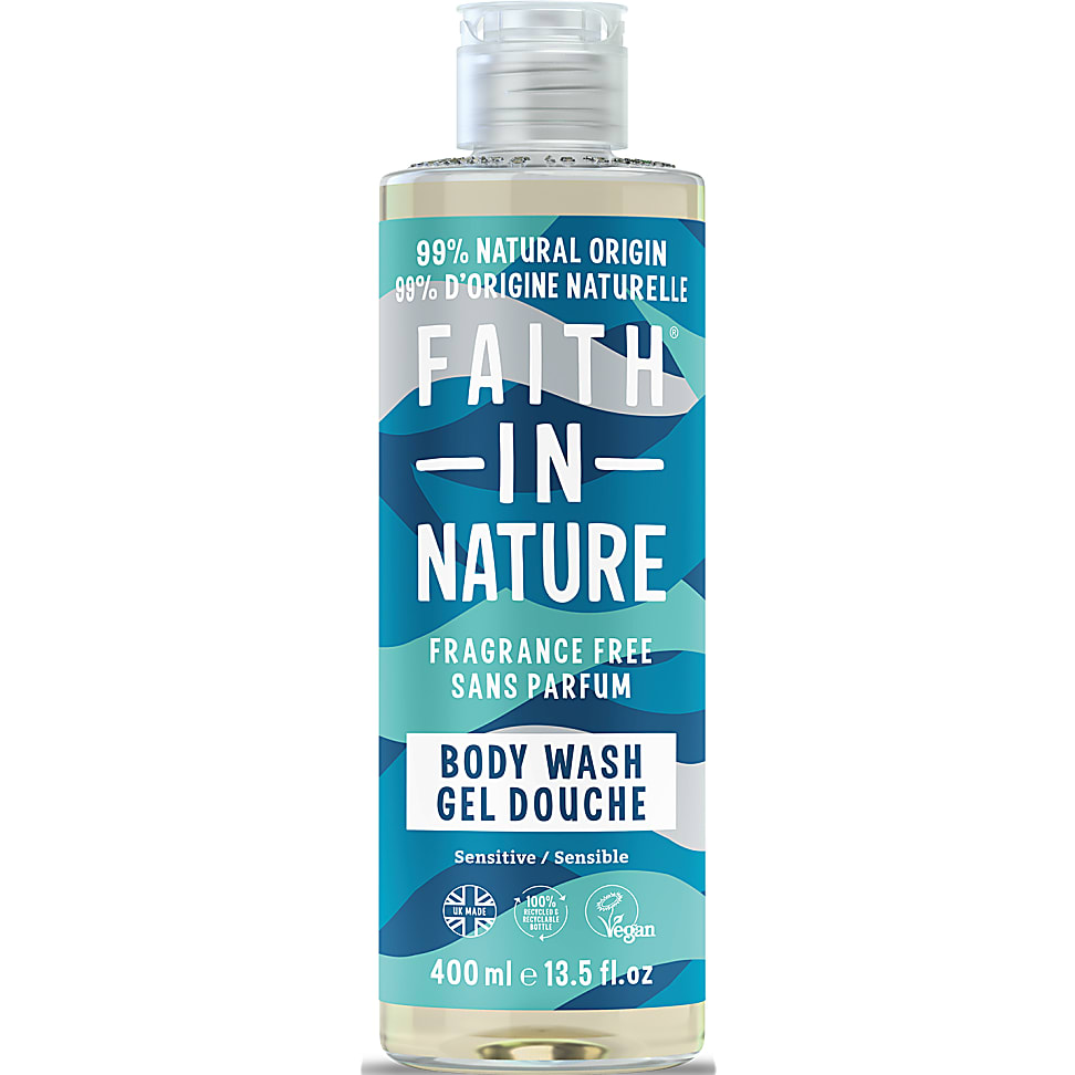 Faith in Nature Gel Douche & Bain Sans Parfum