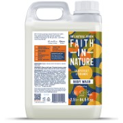 Faith in Nature Gel Douche & Bain Pamplemousse & Orange 2,5L