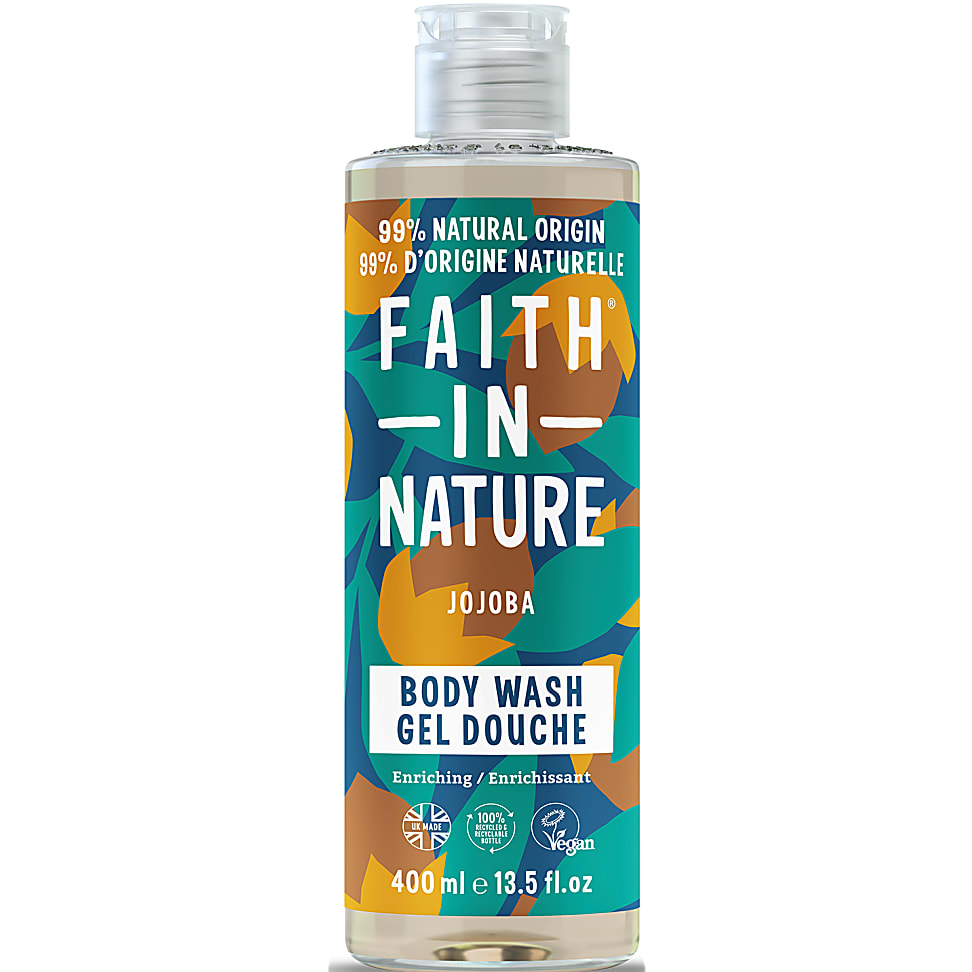 Faith in Nature Gel Douche & Bain au Jojoba 400ml