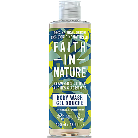 Faith in Nature Gel Douche & Bain aux Algues & Agrumes