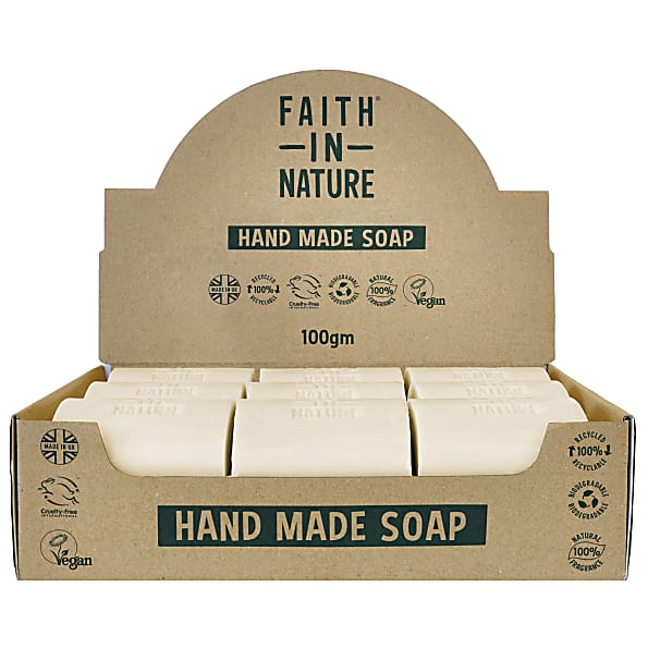 Faith in Nature Boîte de 18 Savons Naturels à la Noix de Coco - Non...