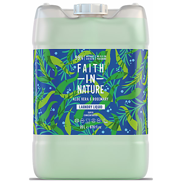 Faith in Nature Lessive Super Concentree à l'Aloe Vera et au Romari...
