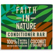 Faith in Nature Après-Shampooing Solide à la Noix de Coco et au Beurre de Karité
