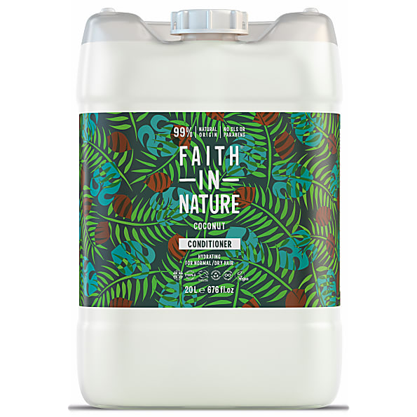 Faith in Nature Apres-Shampoing à la Noix de Coco - 20L