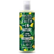 Faith in Nature Après Shampoing Anti-Pellicule Citron & Arbre à Thé