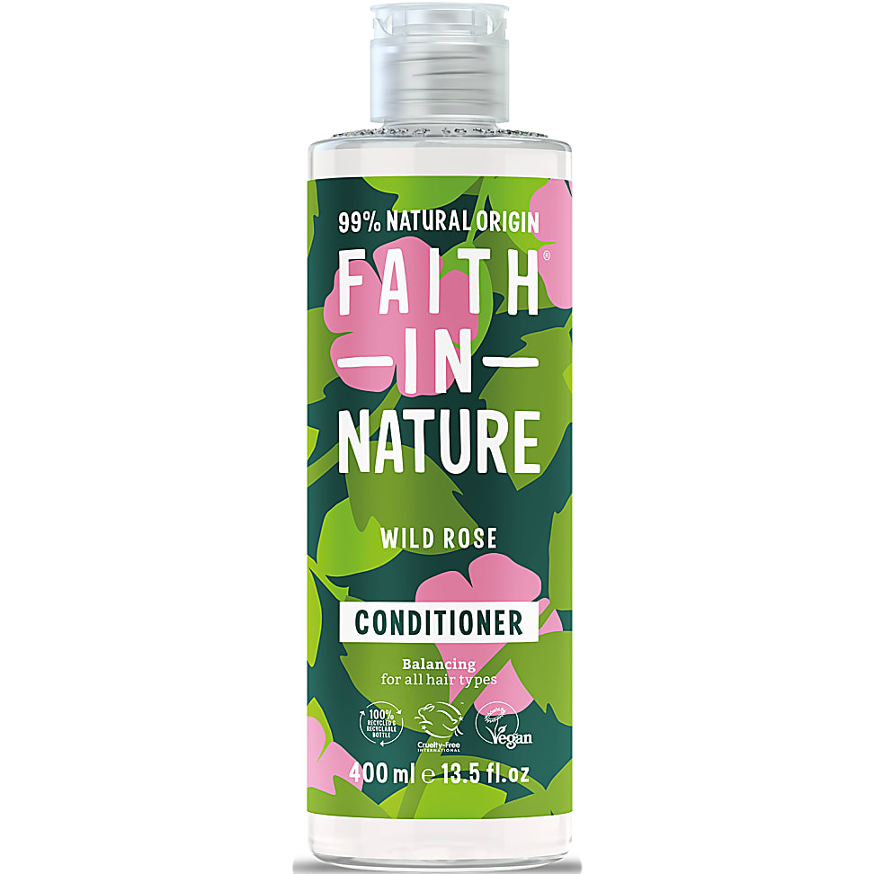 Faith in Nature Apres-Shampoing à la Rose Sauvage