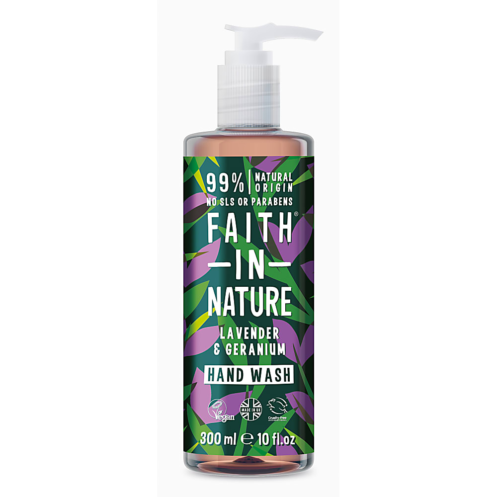 Faith in Nature Savon Main Liquide Lavande & Geranium