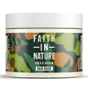 Faith in Nature Masque Capillaire Nourrissant au Karité et à l'Argan