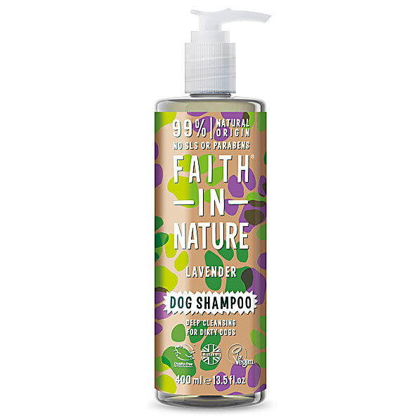 Faith in Nature Shampooing Naturel pour Chiens Lavande