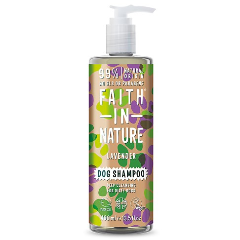 Faith in Nature Shampooing Naturel pour Chiens Lavande