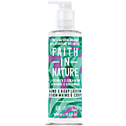 Faith in Nature Lotion pour Mains & Corps Lavande & Géranium