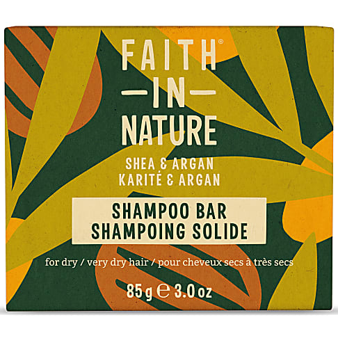 Faith in Nature Shampooing Solide au Karité et à l'Argan