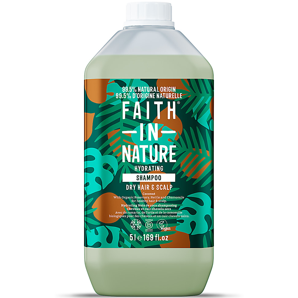 Faith in Nature Shampoing a la Noix de Coco 5 L