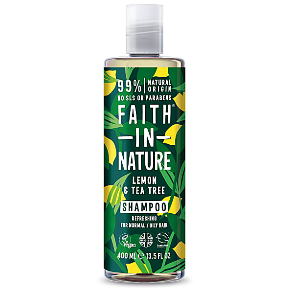 Faith in Nature Shampoing Anti-Pellicule Citron & Arbre à The
