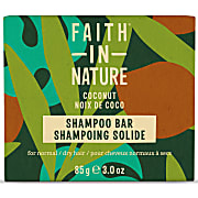 Faith in Nature Shampooing Solide à la Noix de Coco & Beurre de Karité