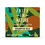 Faith in Nature Shampooing Solide à la Noix de Coco & Beurre de Karité