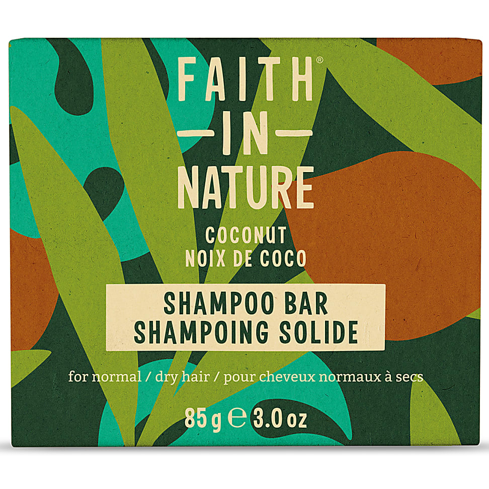 Faith in Nature Shampooing Solide a la Noix de Coco & Beurre de Karite