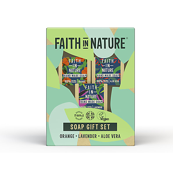 Faith in Nature Coffret Cadeau Savons Solides