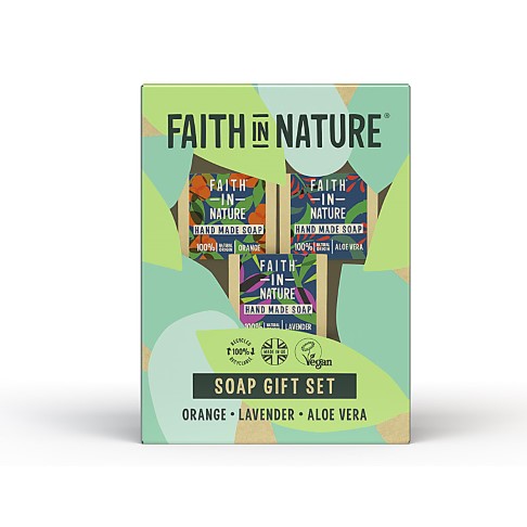 Faith in Nature Coffret Cadeau Savons Solides