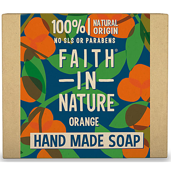 Faith in Nature Savon Vegetal à l'Orange (Orange)