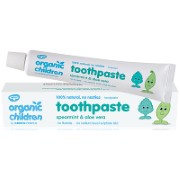 Green People - Dentifrice enfants Menthe et aloe vera - 50ml