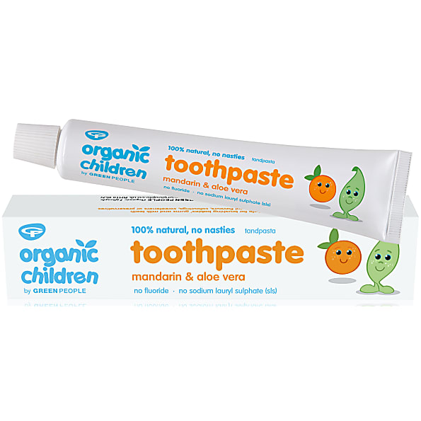 Green People Dentifrice pour Enfants a la Mandarine - 50 ml