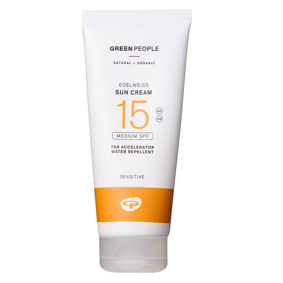 Green People - Lotion Solaire IP15 - Accelerateur de bronzage