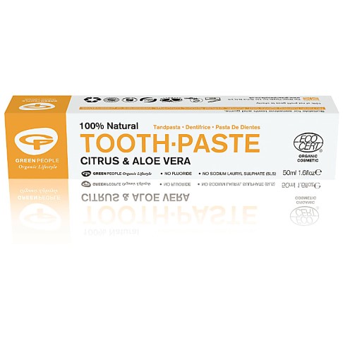 Green People Dentifrice Naturel Aloe Vera & Agrumes 50 ml