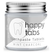 Happy Tabs Dentifrice en Pastilles - Menthe Charbon (sans fluor)