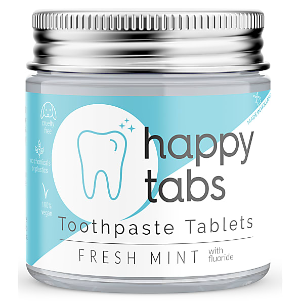 Happy Tabs Dentifrice en Pastilles - Menthe (fluor)
