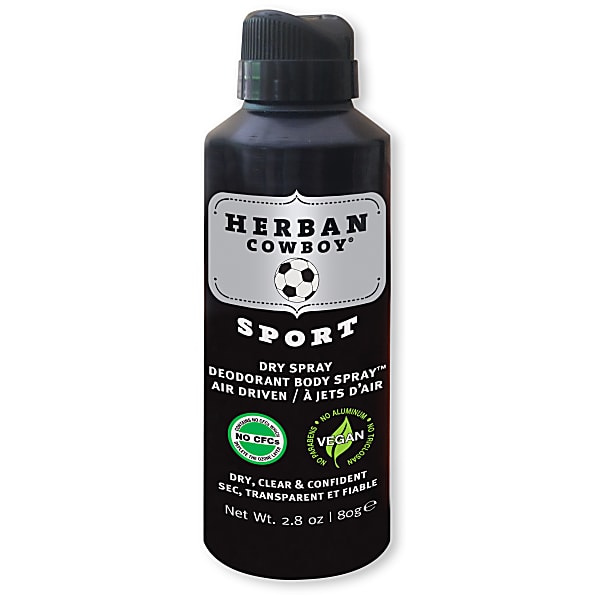 Herban Cowboy Deodorant en Spray Sec - Sport