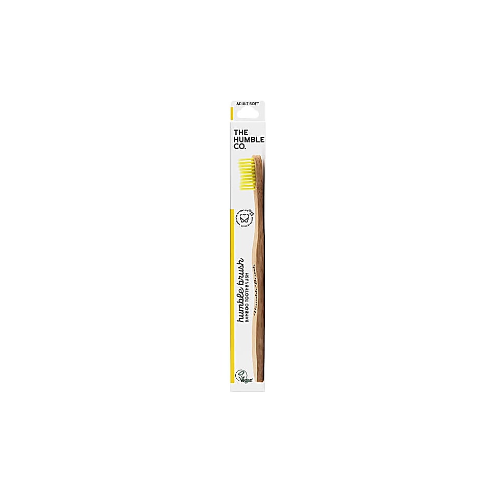 Humble Brosse à Dents Adulte - Jaune