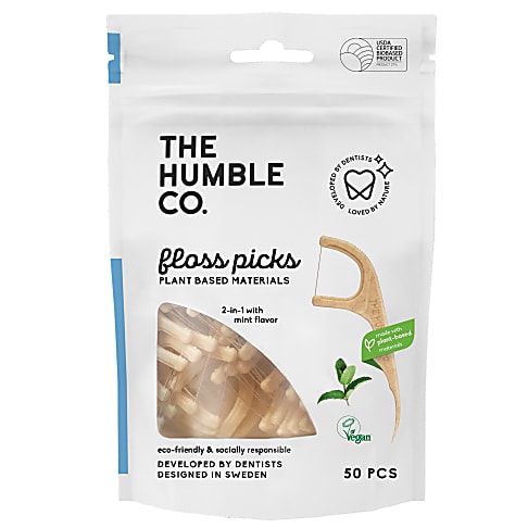 Humble Pics de Fil Dentaire Menthe (50 pcs)