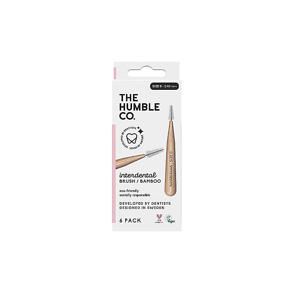 Humble Bamboo Brosse Interdentaire - Rose