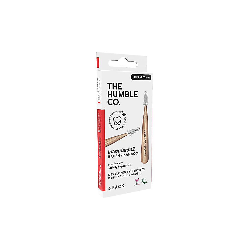 Humble Bamboo Brosse Interdentaire - Rouge
