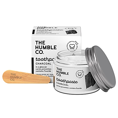 The Humble Co Dentifrice en Pot Charbon de Bois avec Fluoride