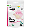 The Humble Co Pics de Fil Dentaire Enfants Fil Unique Fraise (30 pcs)