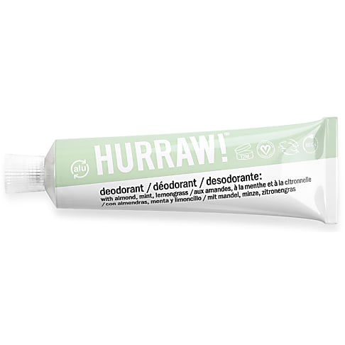 Hurraw Déodorant BALMUNDER - Amande Menthe Citronnelle