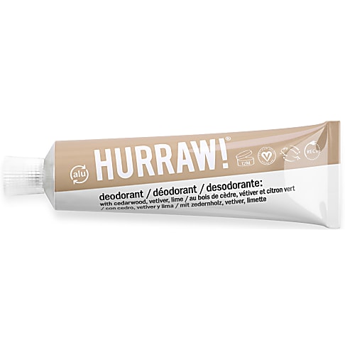 Hurraw Déodorant BALMUNDER - Cèdre Vetiver Tilleul