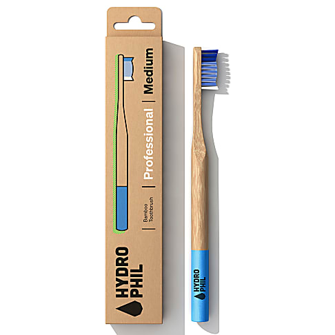 Hydrophil Brosse à Dents en Bambou - Naturel - Semi-dure