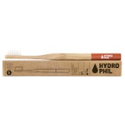 Hydrophil Brosse à Dents en Bambou - Rouge - Semi-dure