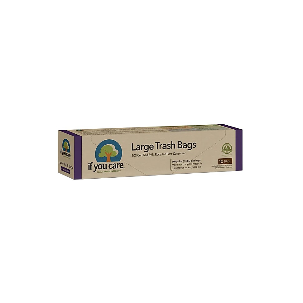 If You Care Sacs Biodegradables - 136L (10 sacs)